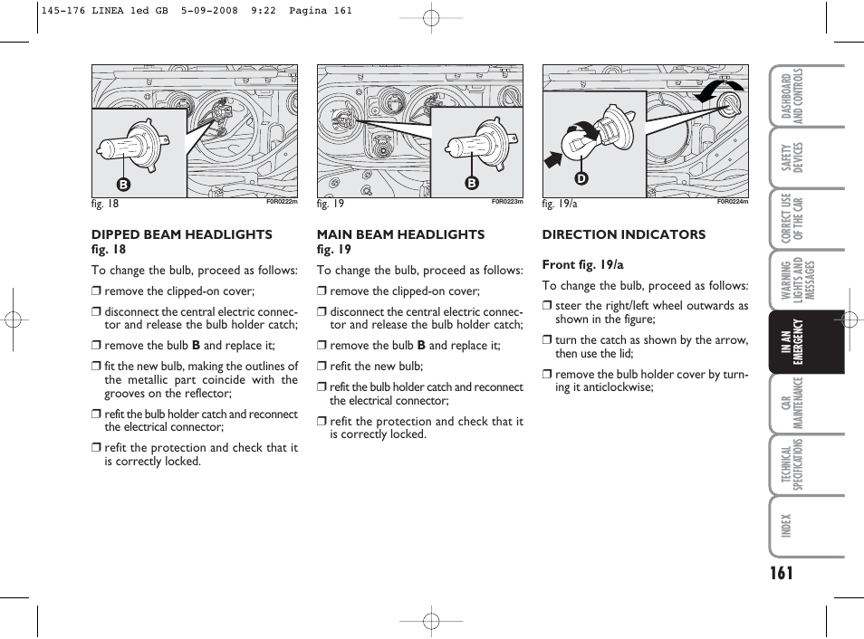 FIAT Linea User Manual | Page 162 / 234