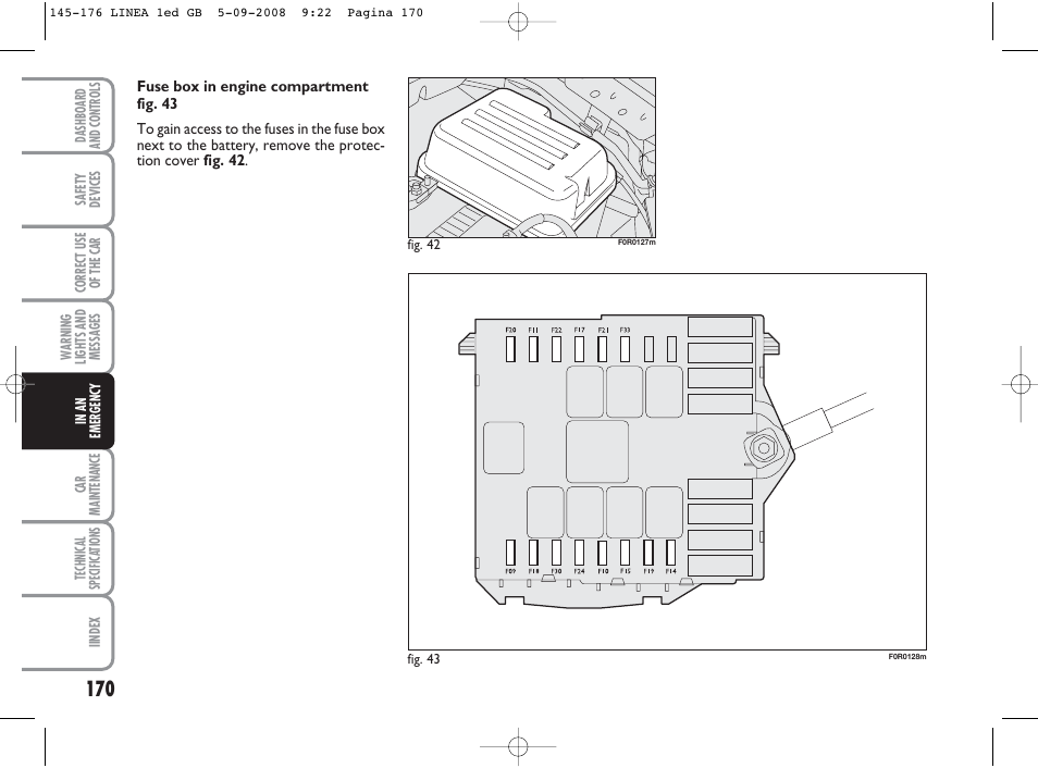 FIAT Linea User Manual | Page 171 / 234