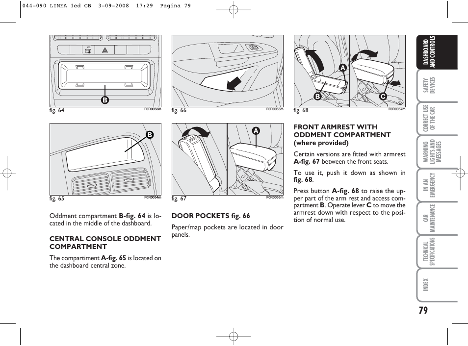 FIAT Linea User Manual | Page 80 / 234