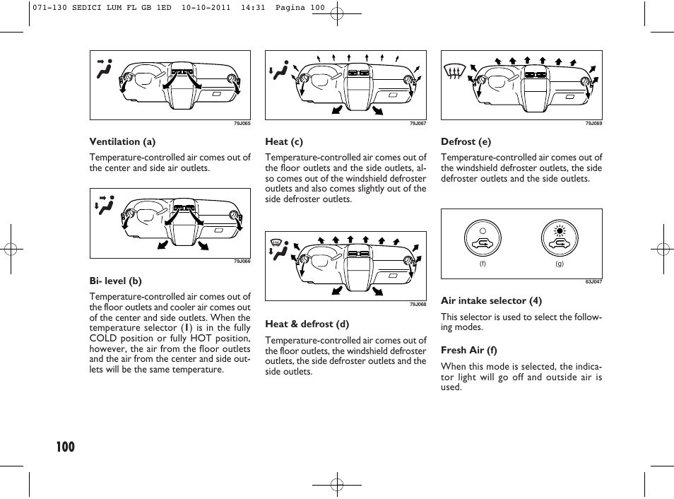 FIAT Sedici User Manual | Page 104 / 279