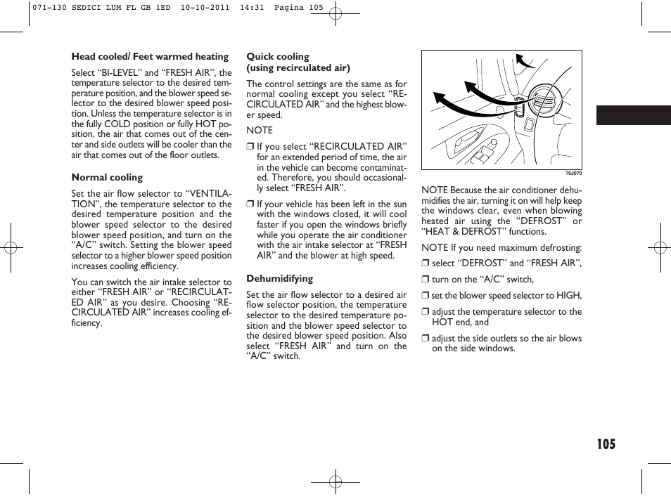 FIAT Sedici User Manual | Page 109 / 279