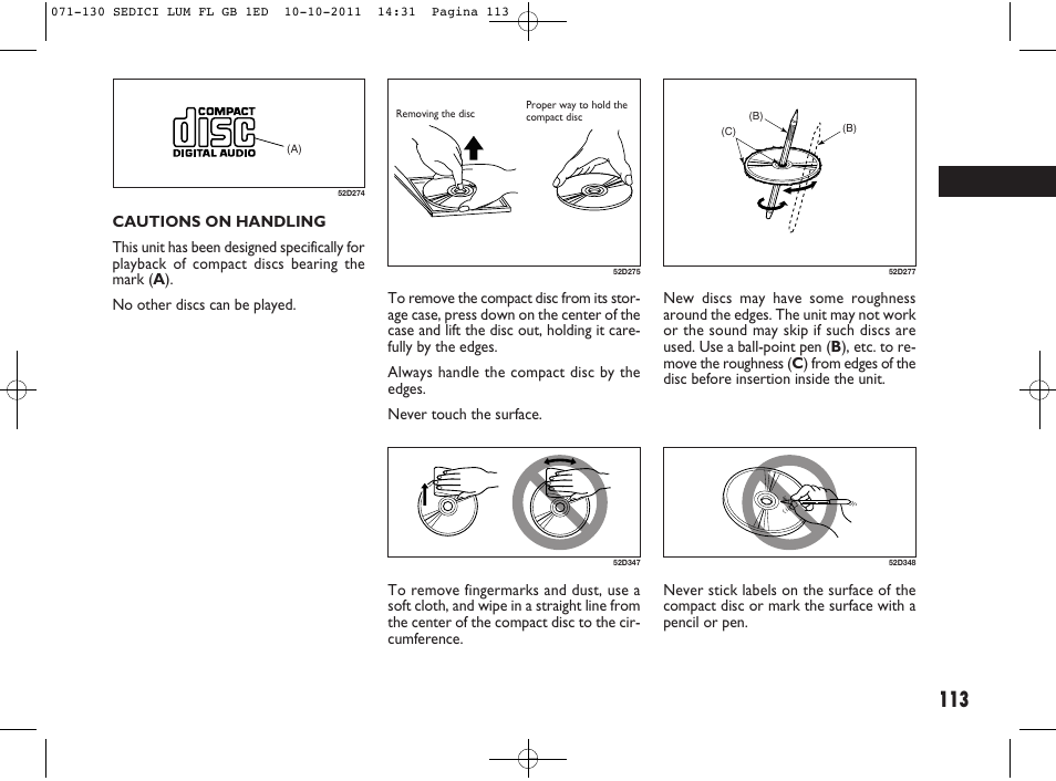 FIAT Sedici User Manual | Page 117 / 279