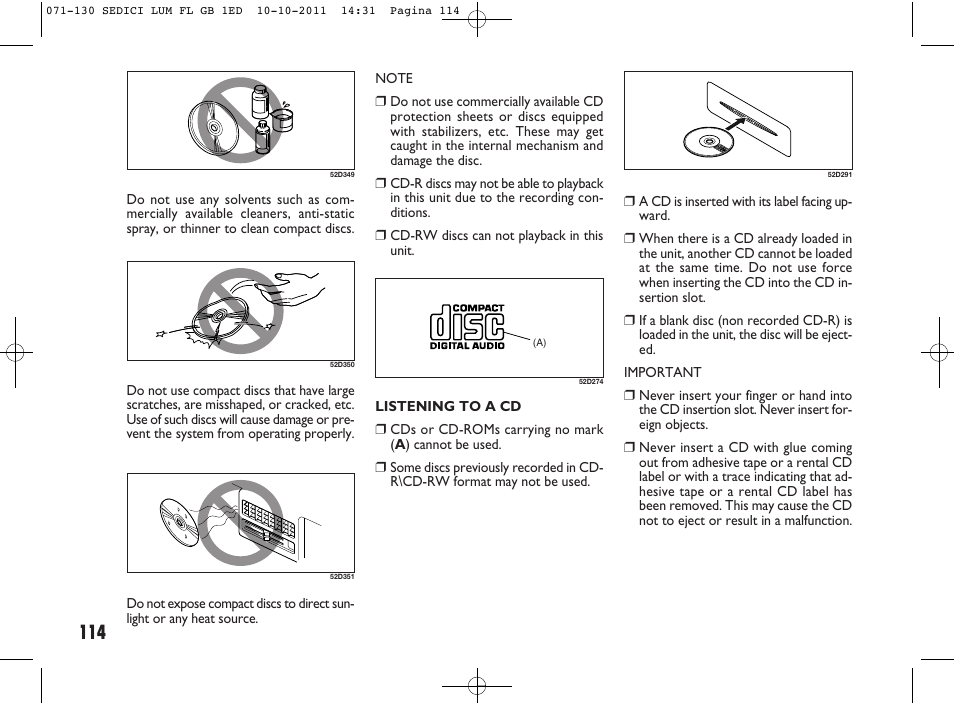 FIAT Sedici User Manual | Page 118 / 279