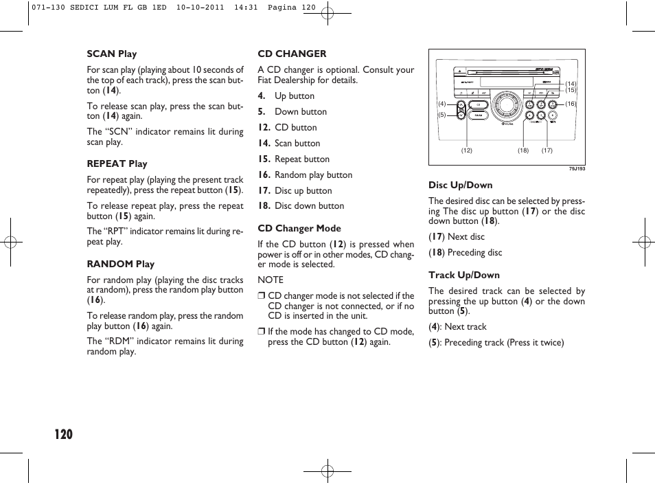 FIAT Sedici User Manual | Page 124 / 279