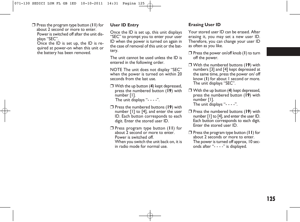 FIAT Sedici User Manual | Page 129 / 279