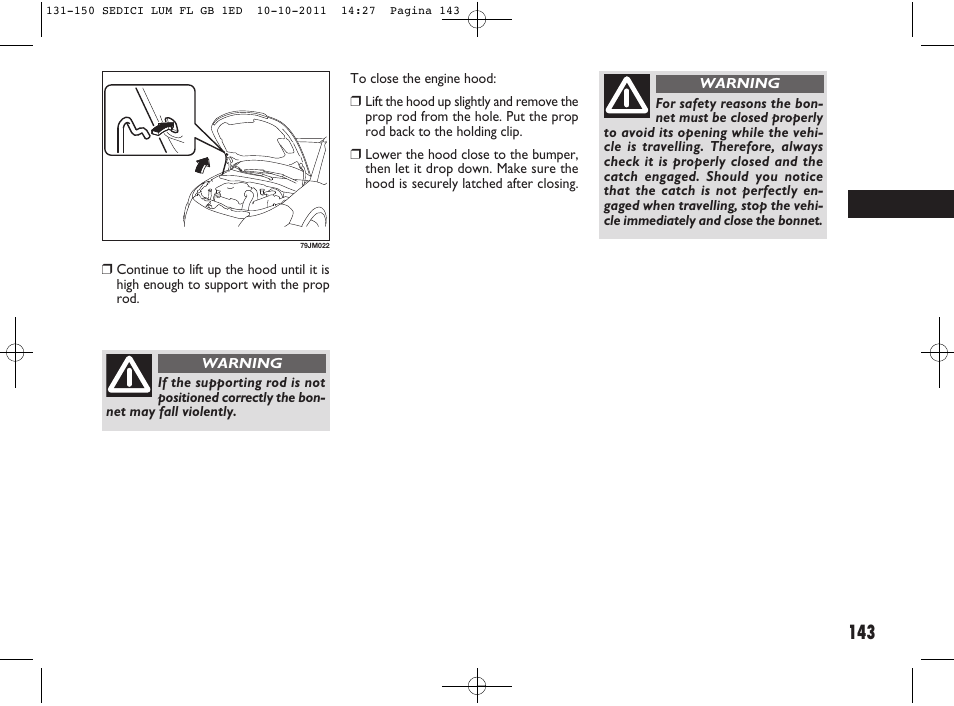 FIAT Sedici User Manual | Page 147 / 279