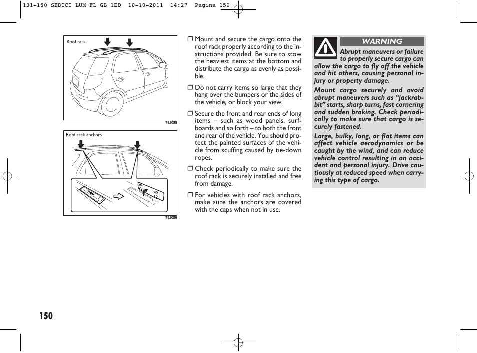 FIAT Sedici User Manual | Page 154 / 279