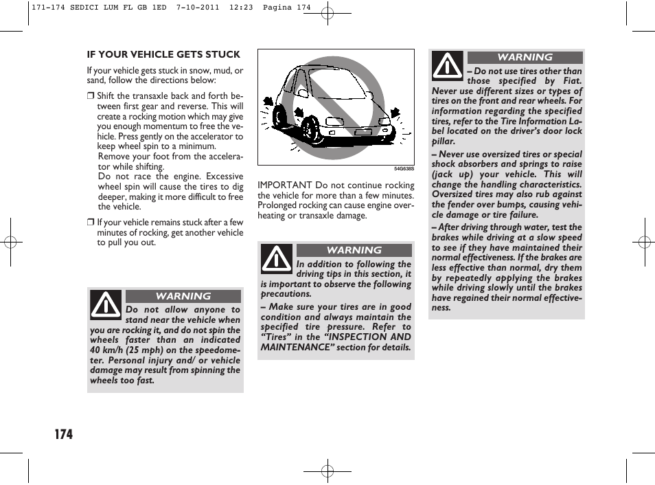 FIAT Sedici User Manual | Page 178 / 279