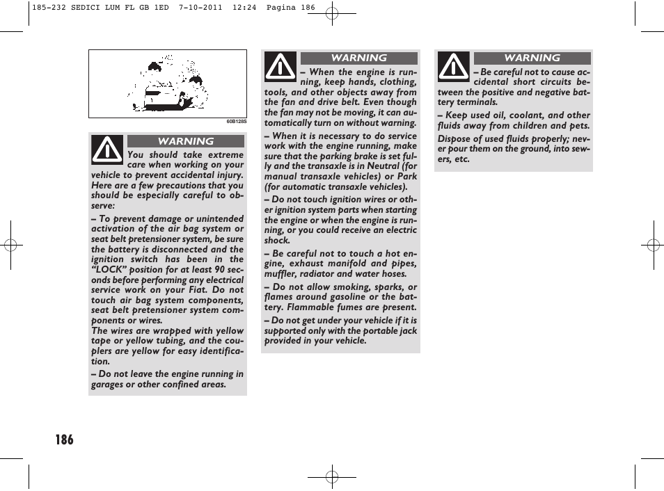 FIAT Sedici User Manual | Page 190 / 279