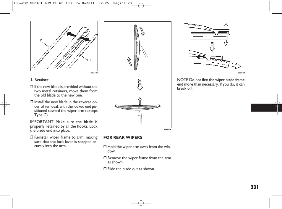 FIAT Sedici User Manual | Page 235 / 279