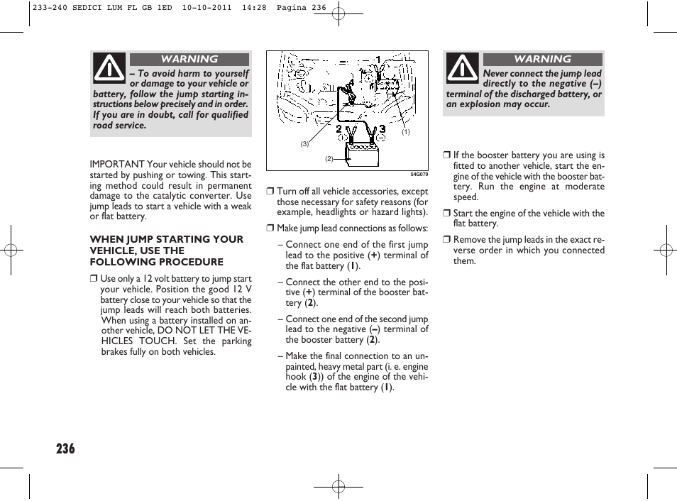 FIAT Sedici User Manual | Page 240 / 279