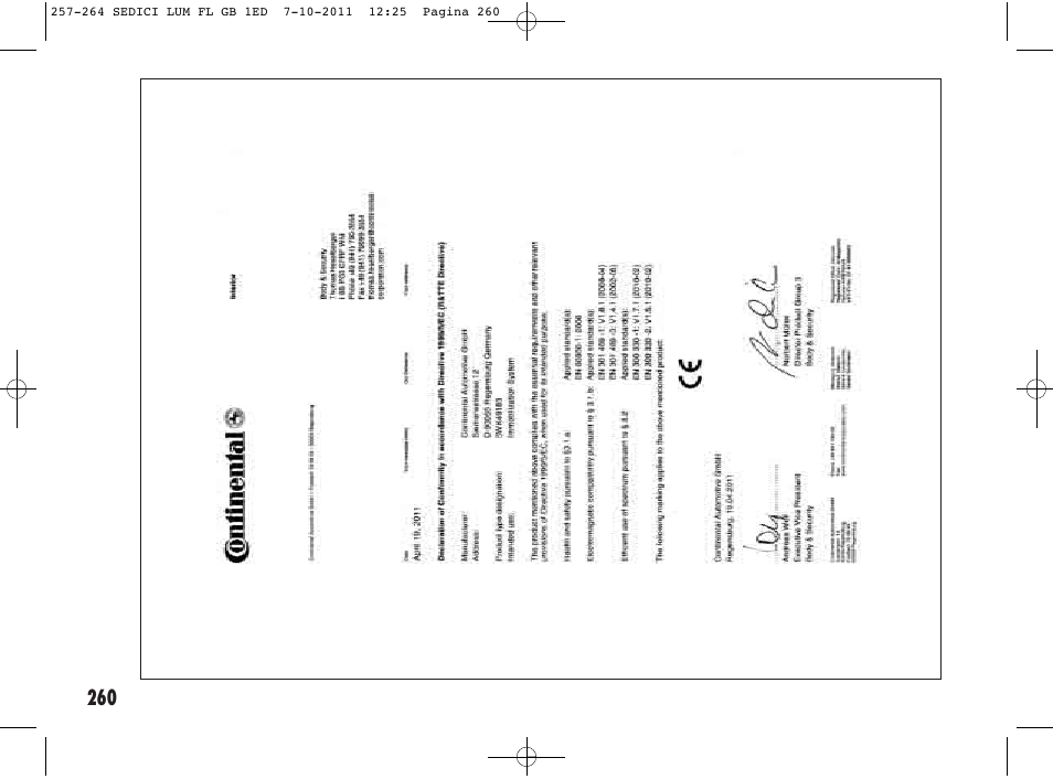 FIAT Sedici User Manual | Page 264 / 279