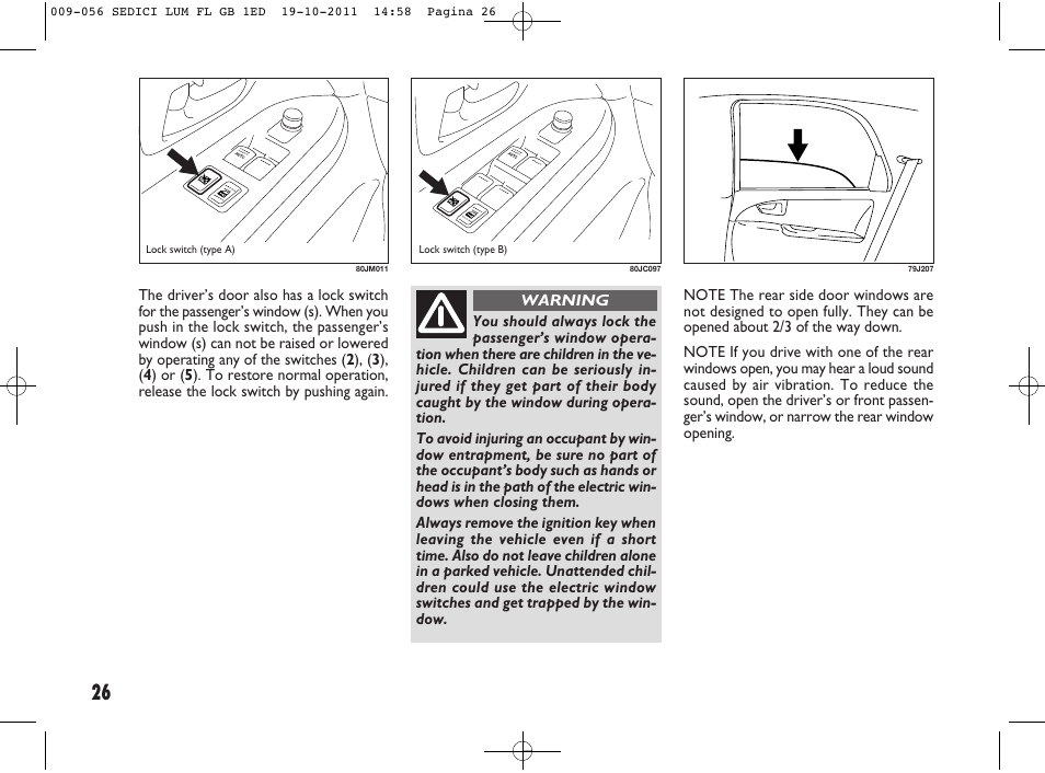 FIAT Sedici User Manual | Page 30 / 279