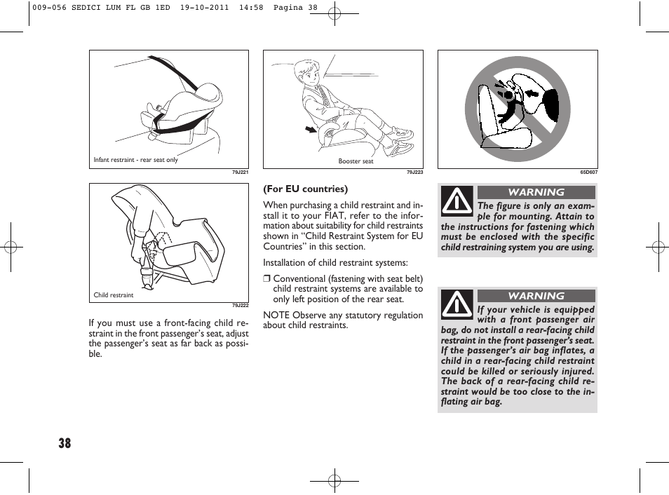 FIAT Sedici User Manual | Page 42 / 279