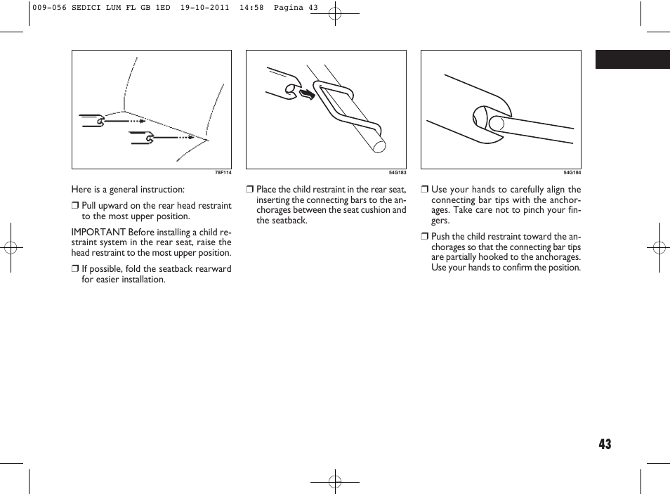 FIAT Sedici User Manual | Page 47 / 279