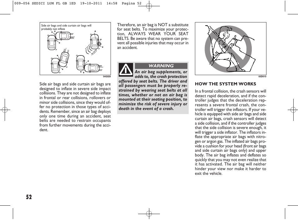 FIAT Sedici User Manual | Page 56 / 279