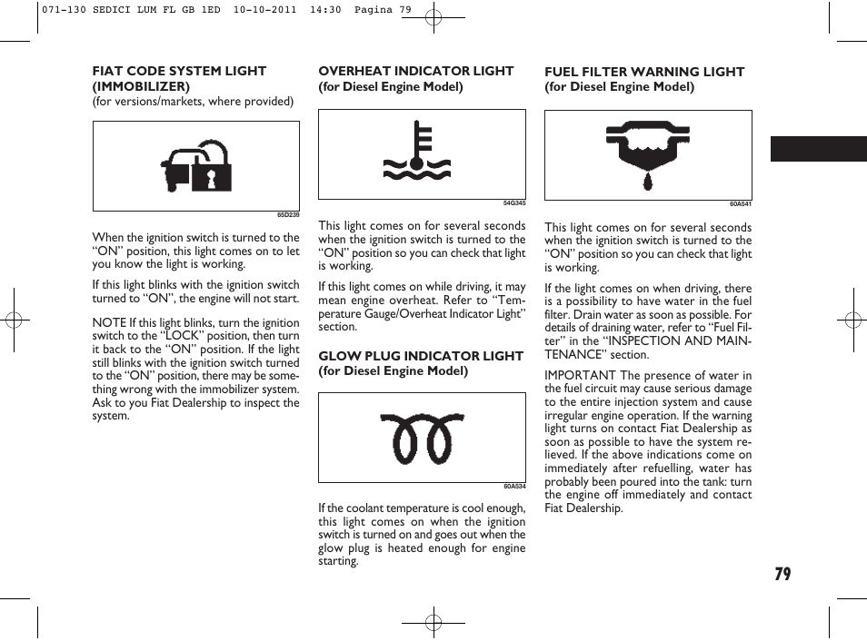 FIAT Sedici User Manual | Page 83 / 279