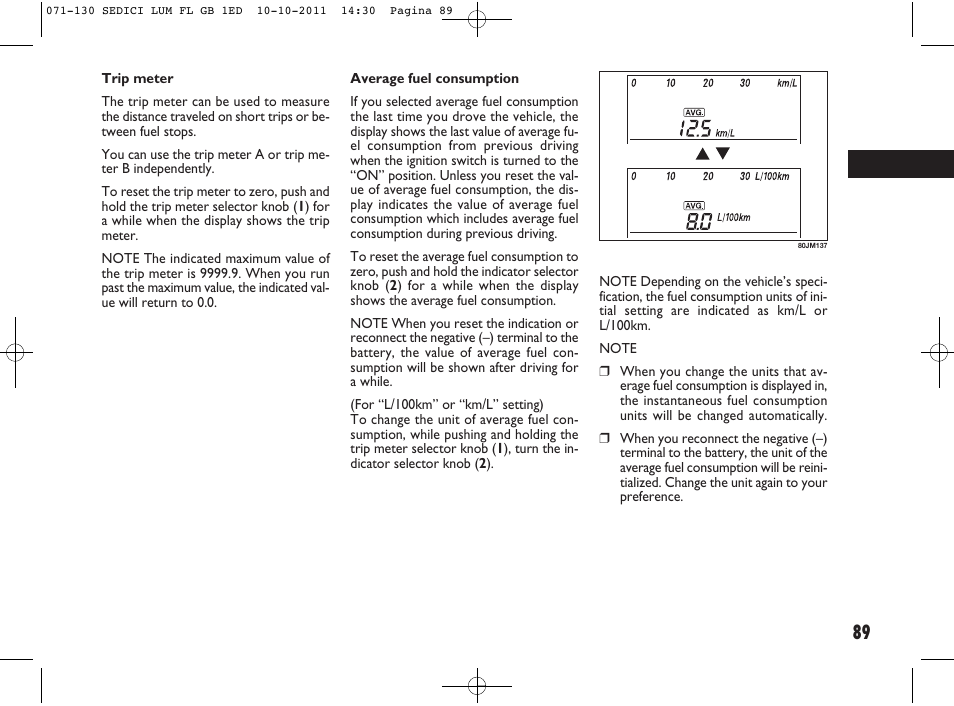 FIAT Sedici User Manual | Page 93 / 279