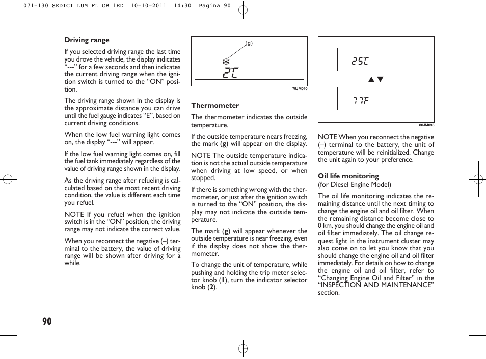 FIAT Sedici User Manual | Page 94 / 279