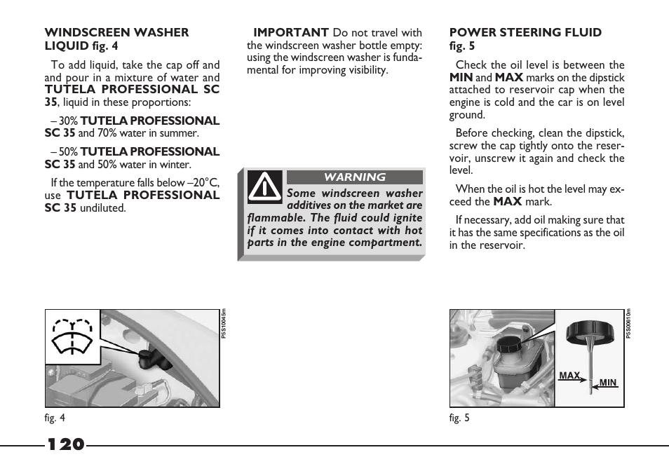 FIAT Barchetta User Manual | Page 121 / 170