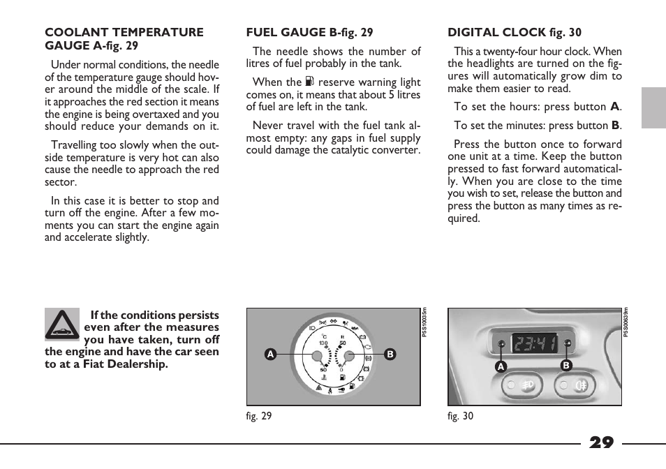 FIAT Barchetta User Manual | Page 30 / 170