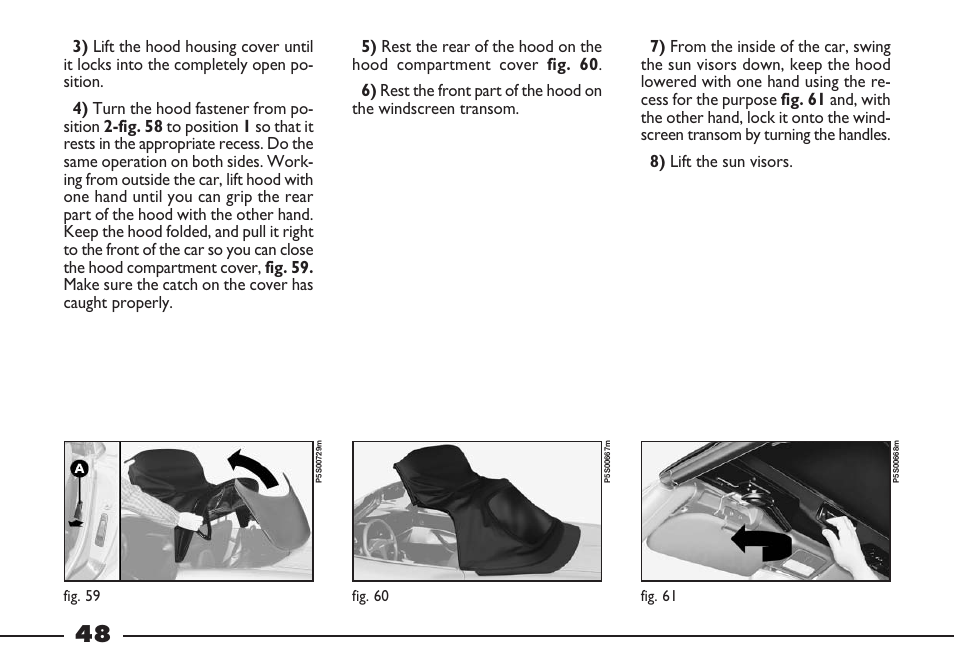 FIAT Barchetta User Manual | Page 49 / 170