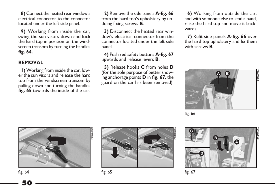 FIAT Barchetta User Manual | Page 51 / 170