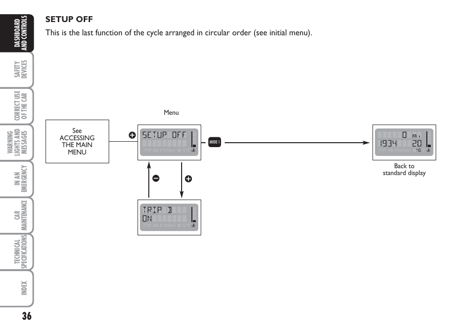 FIAT Multipla User Manual | Page 37 / 266