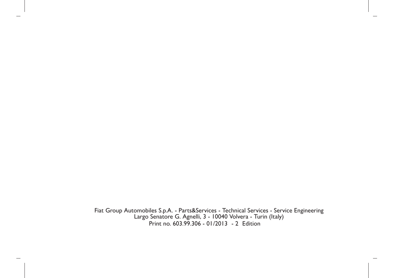 FIAT Panda User Manual | Page 282 / 284