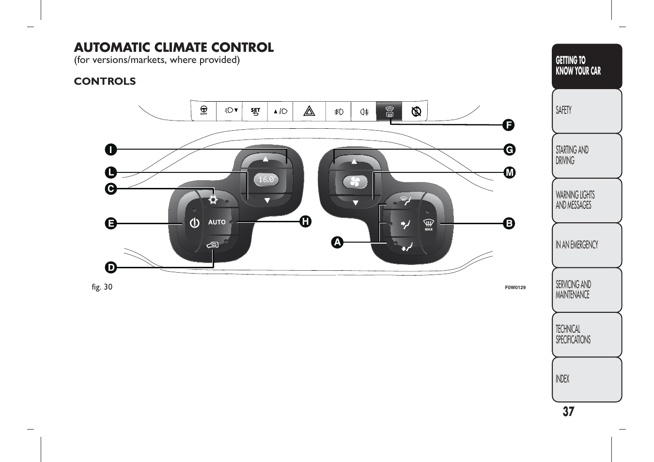 FIAT Panda User Manual | Page 41 / 284