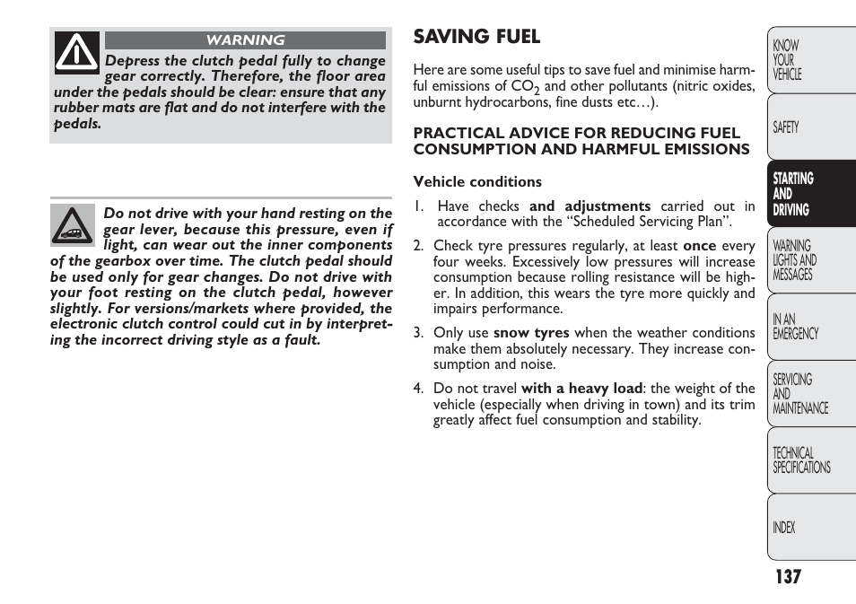 FIAT Nuovo Doblo' Panorama User Manual | Page 141 / 283