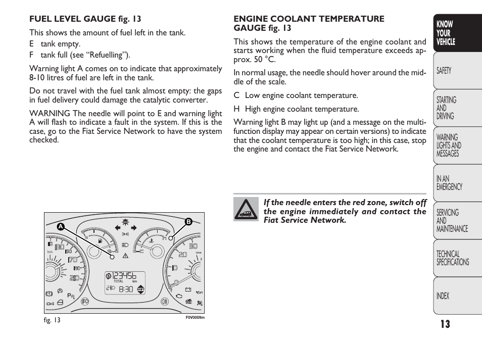 FIAT Nuovo Doblo' Panorama User Manual | Page 17 / 283