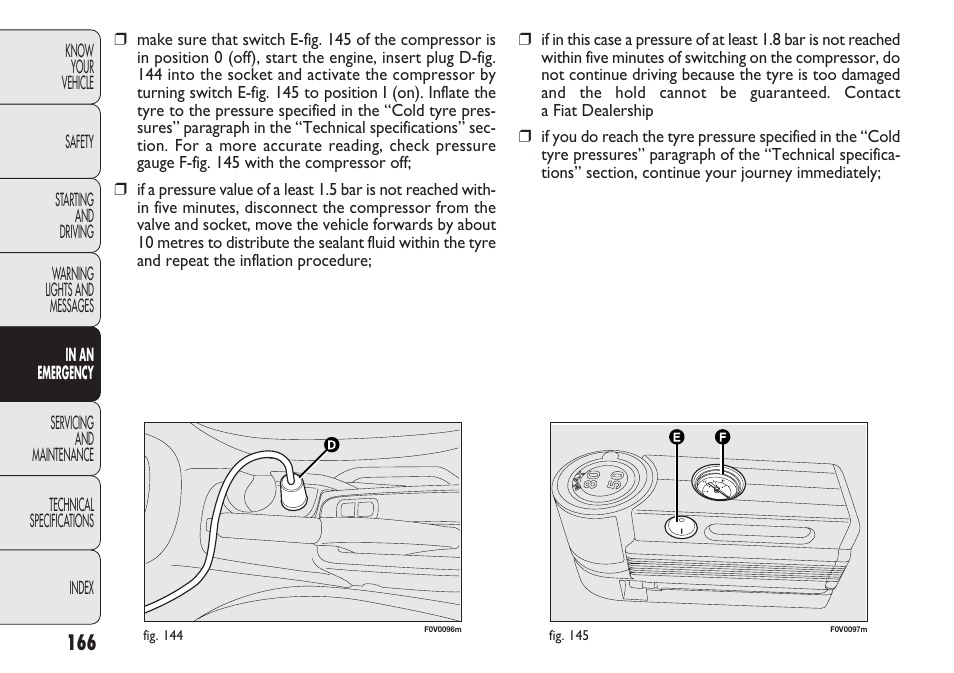 FIAT Nuovo Doblo' Panorama User Manual | Page 170 / 283