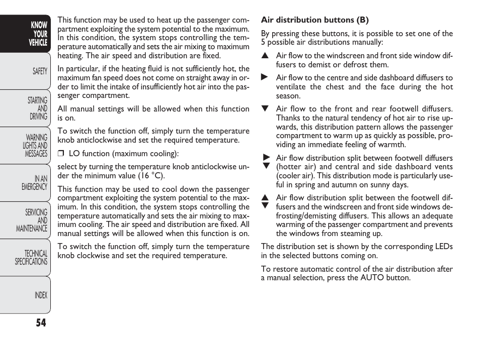 FIAT Nuovo Doblo' Panorama User Manual | Page 58 / 283