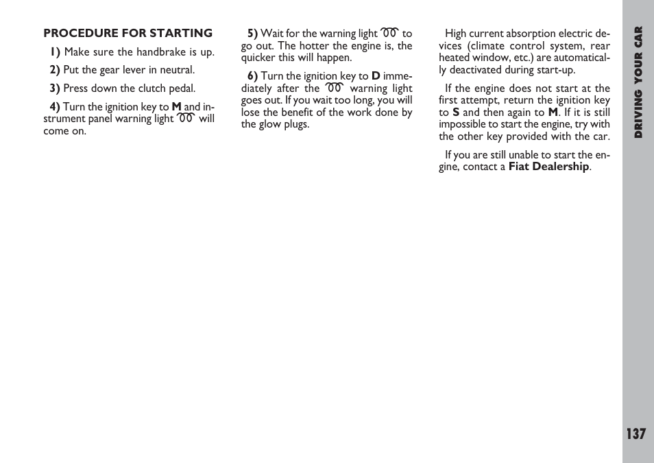 FIAT Ulysse User Manual | Page 138 / 254