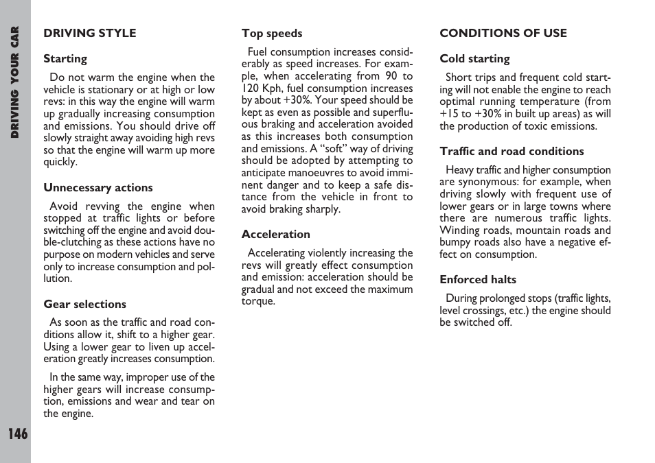 FIAT Ulysse User Manual | Page 147 / 254