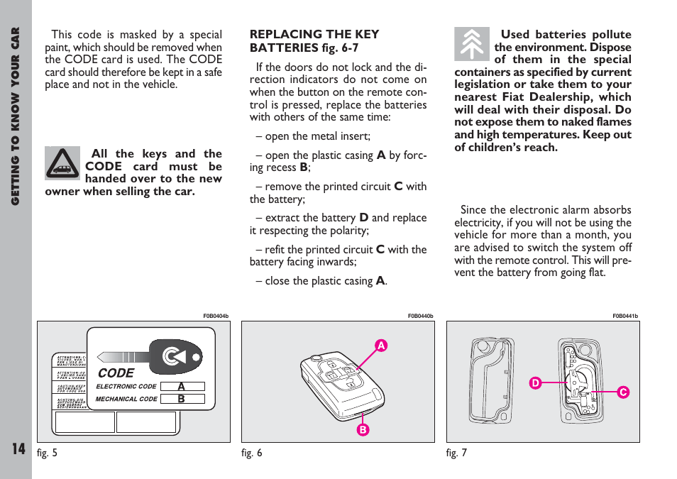 FIAT Ulysse User Manual | Page 15 / 254