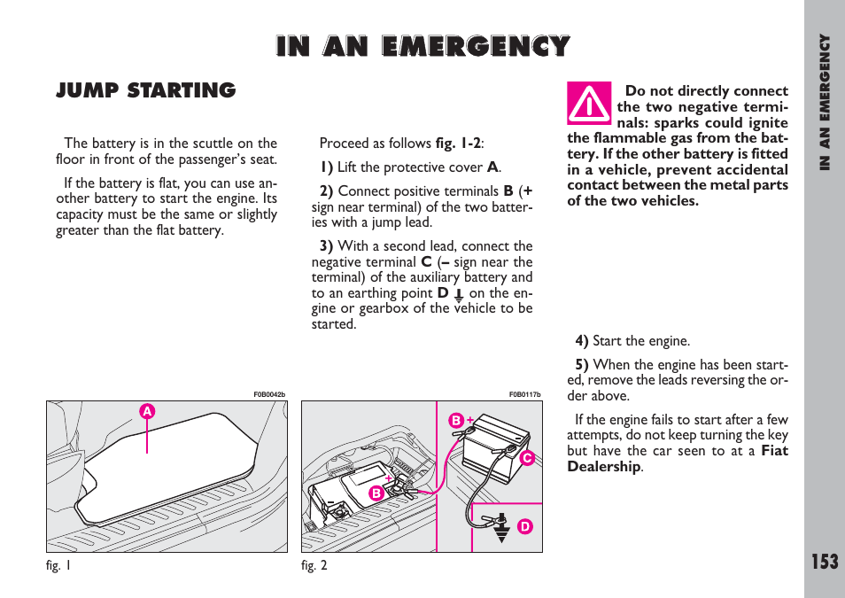 FIAT Ulysse User Manual | Page 154 / 254