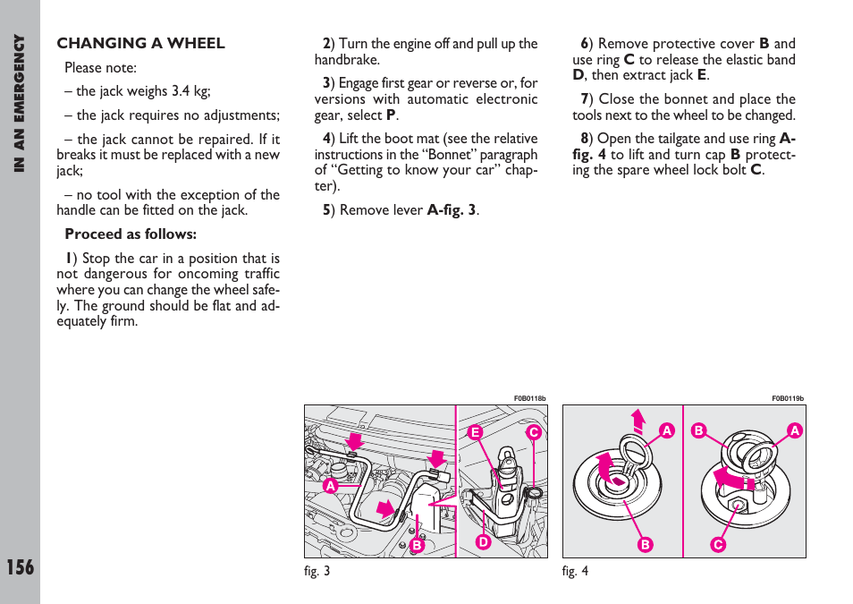 FIAT Ulysse User Manual | Page 157 / 254