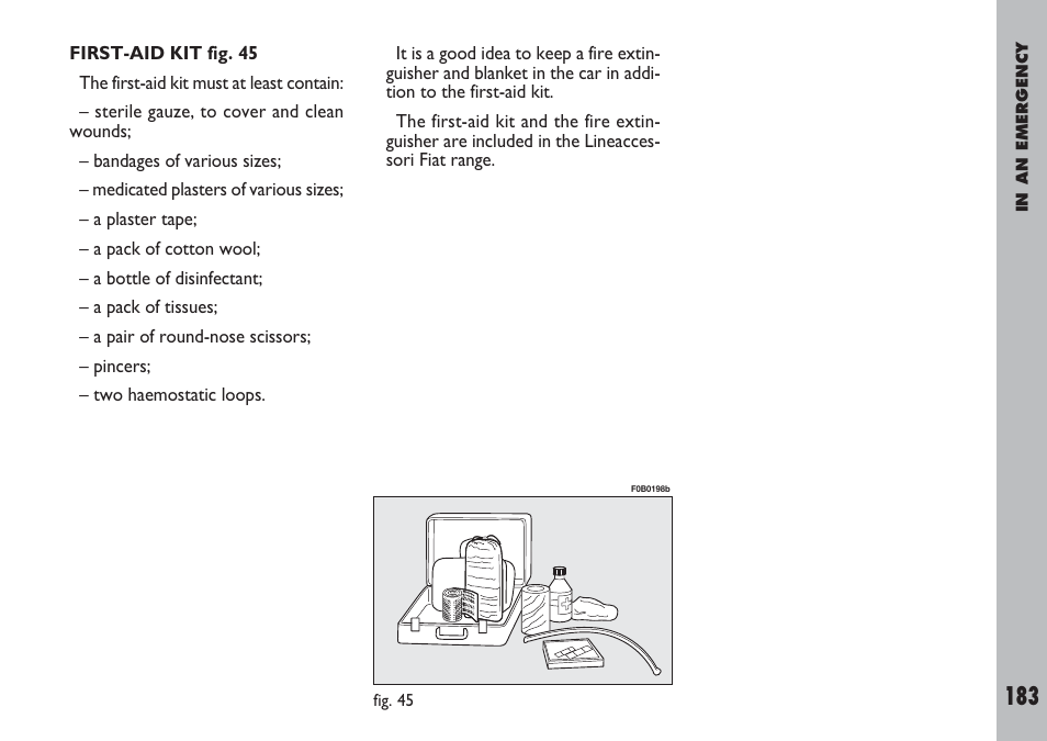 FIAT Ulysse User Manual | Page 184 / 254