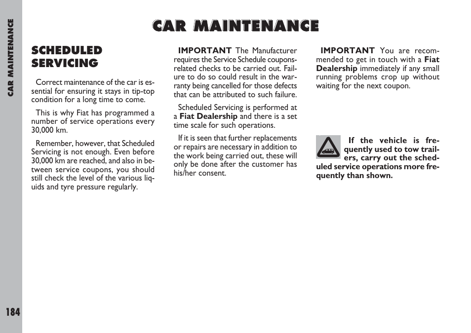 FIAT Ulysse User Manual | Page 185 / 254