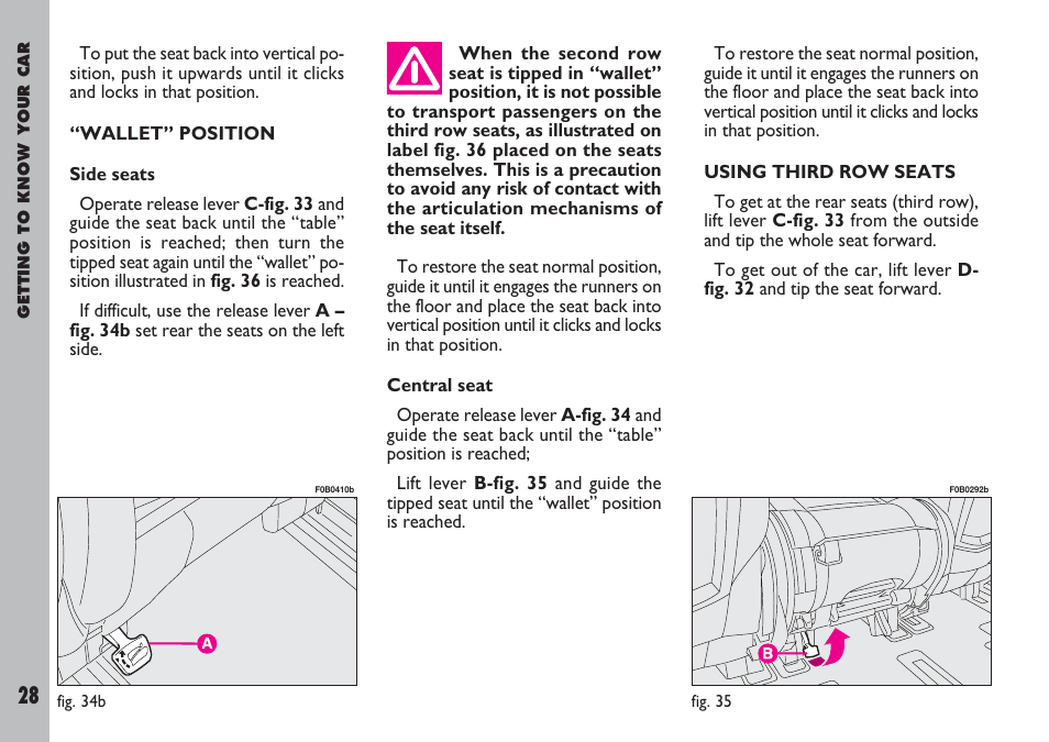 FIAT Ulysse User Manual | Page 29 / 254