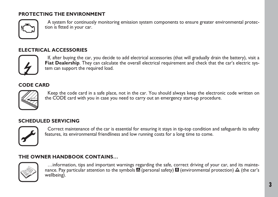 FIAT Ulysse User Manual | Page 4 / 254