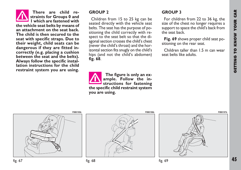 FIAT Ulysse User Manual | Page 46 / 254