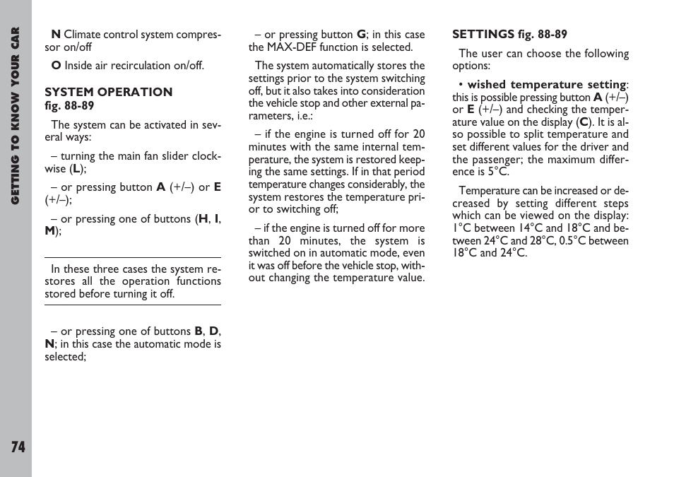 FIAT Ulysse User Manual | Page 75 / 254