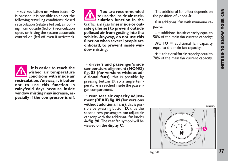 FIAT Ulysse User Manual | Page 78 / 254