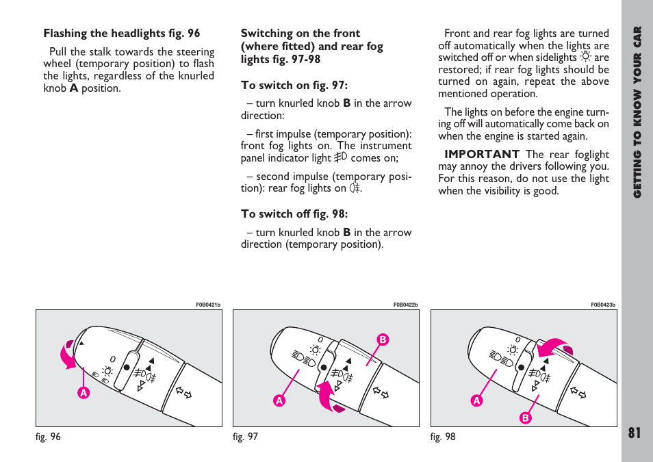 FIAT Ulysse User Manual | Page 82 / 254