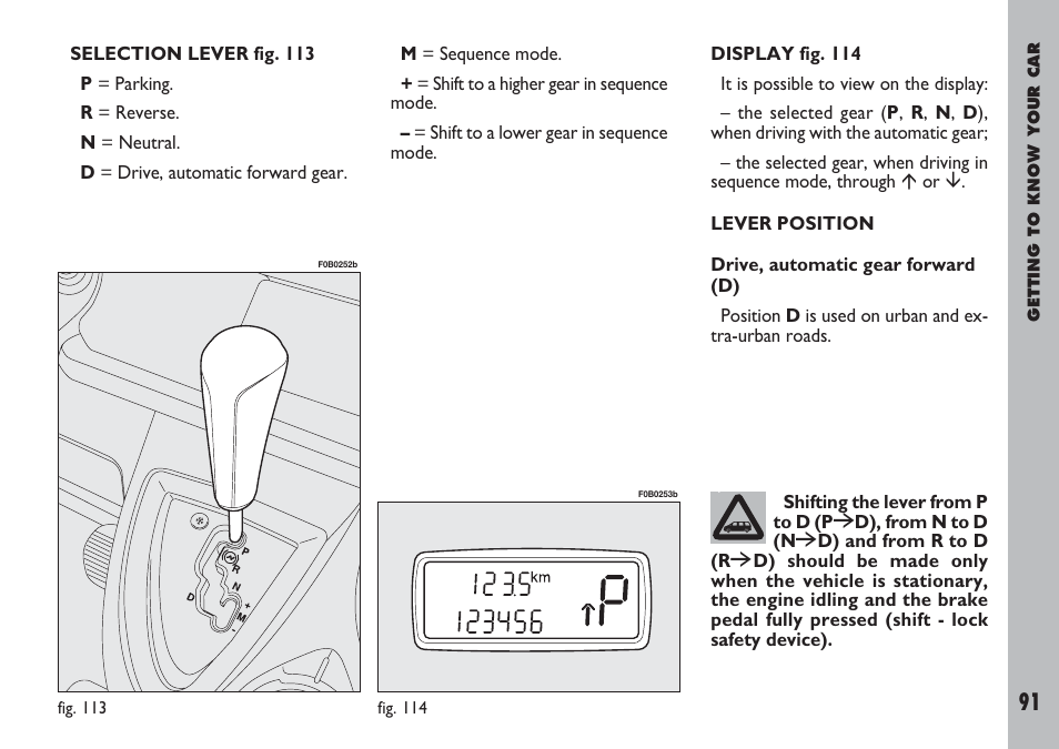 FIAT Ulysse User Manual | Page 92 / 254