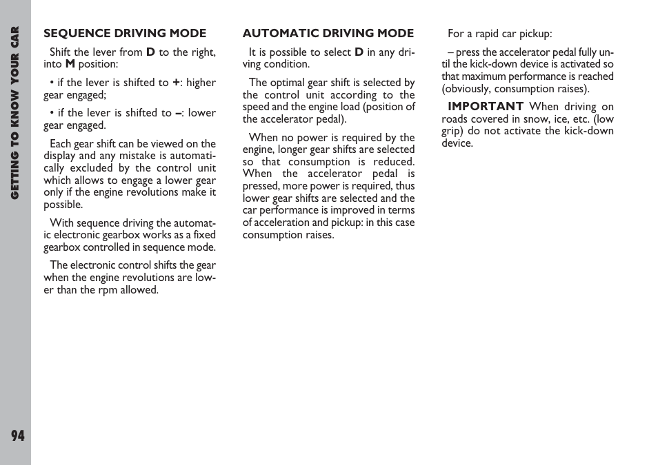 FIAT Ulysse User Manual | Page 95 / 254