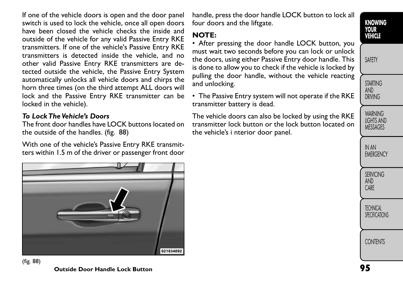 FIAT Freemont User Manual | Page 101 / 266